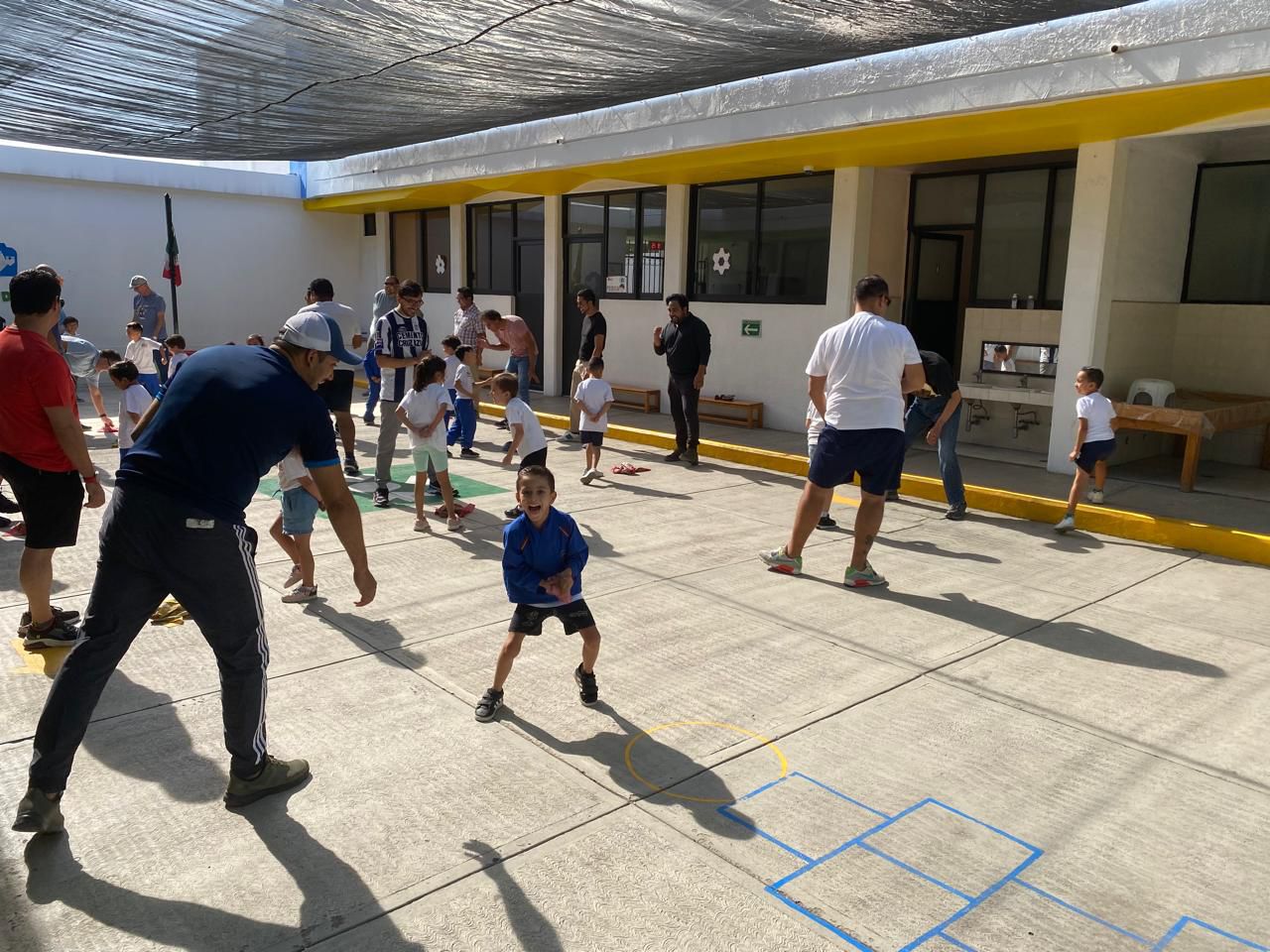 Convivencia deportiva con papás